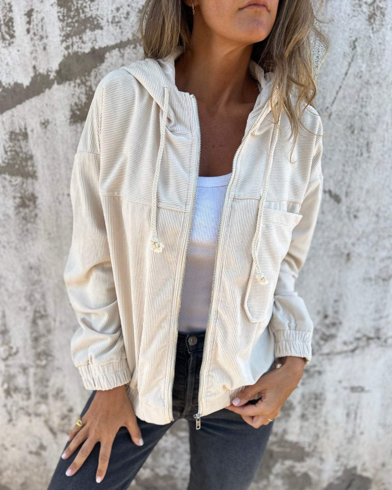 Emma™ | Warm, soft and retro-inspired corduroy jacket