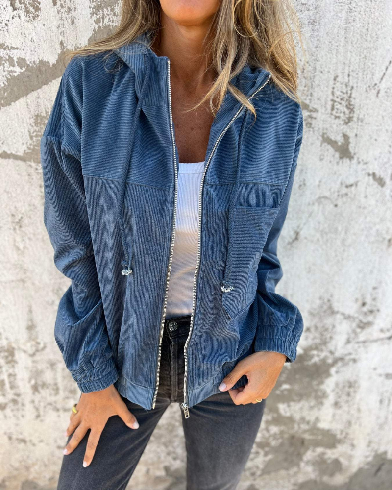 Emma™ | Warm, soft and retro-inspired corduroy jacket