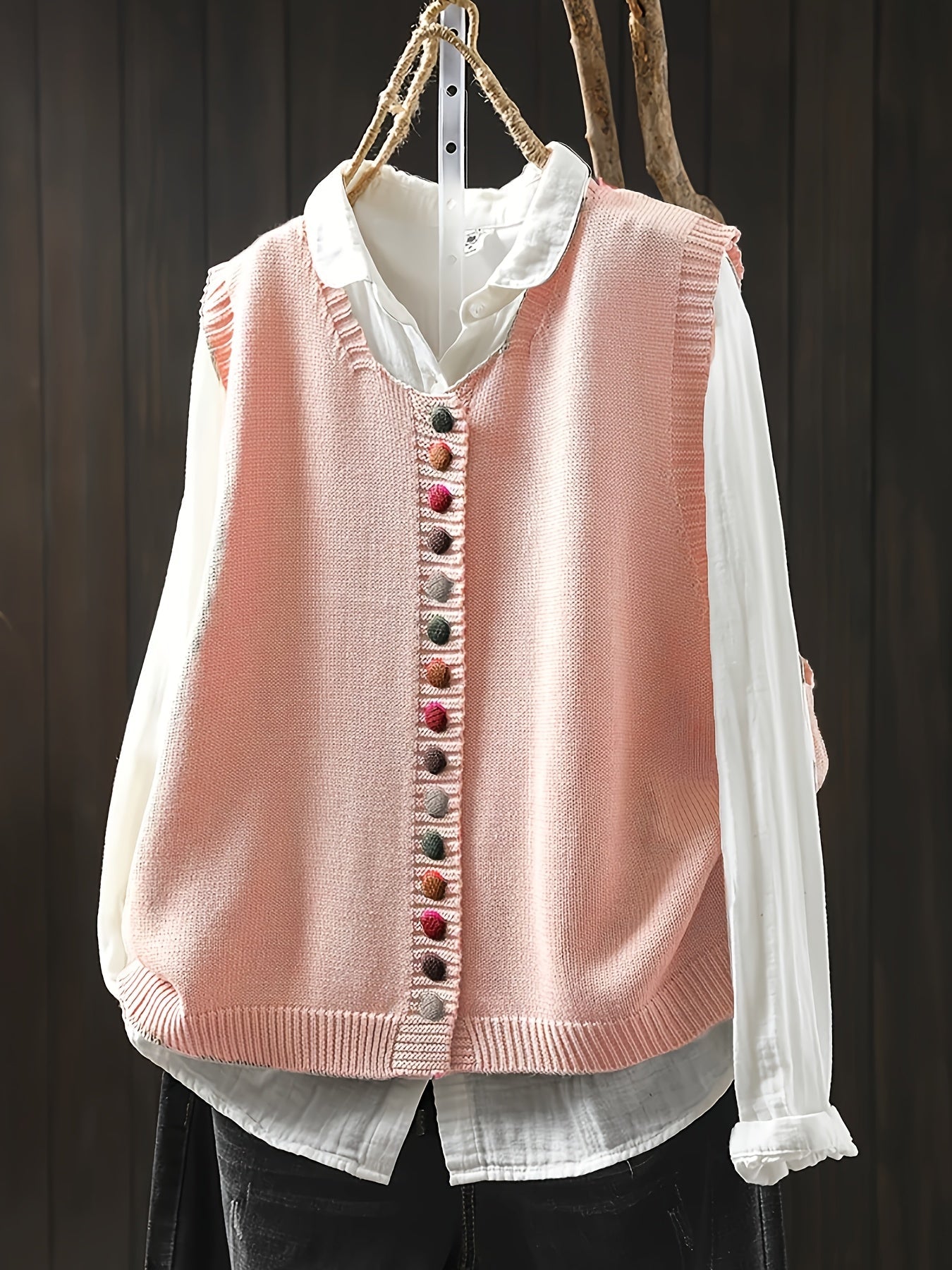 Isabelle™ | Sleeveless knitted vest