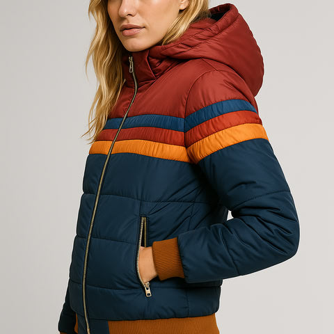 Olivia™ | Padded hooded jacket
