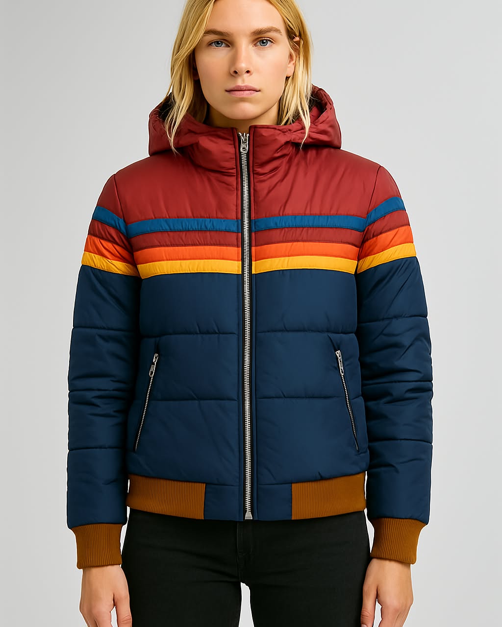 Olivia™ | Padded hooded jacket