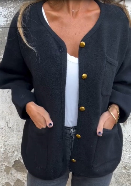 Esme™ | Elegant short coat with refined details