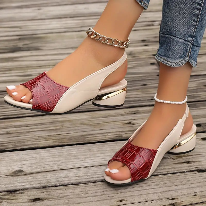 Estelle™ | Elegant low heels with orthopaedic comfort