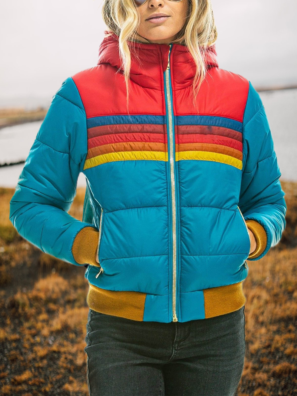 Olivia™ | Padded hooded jacket
